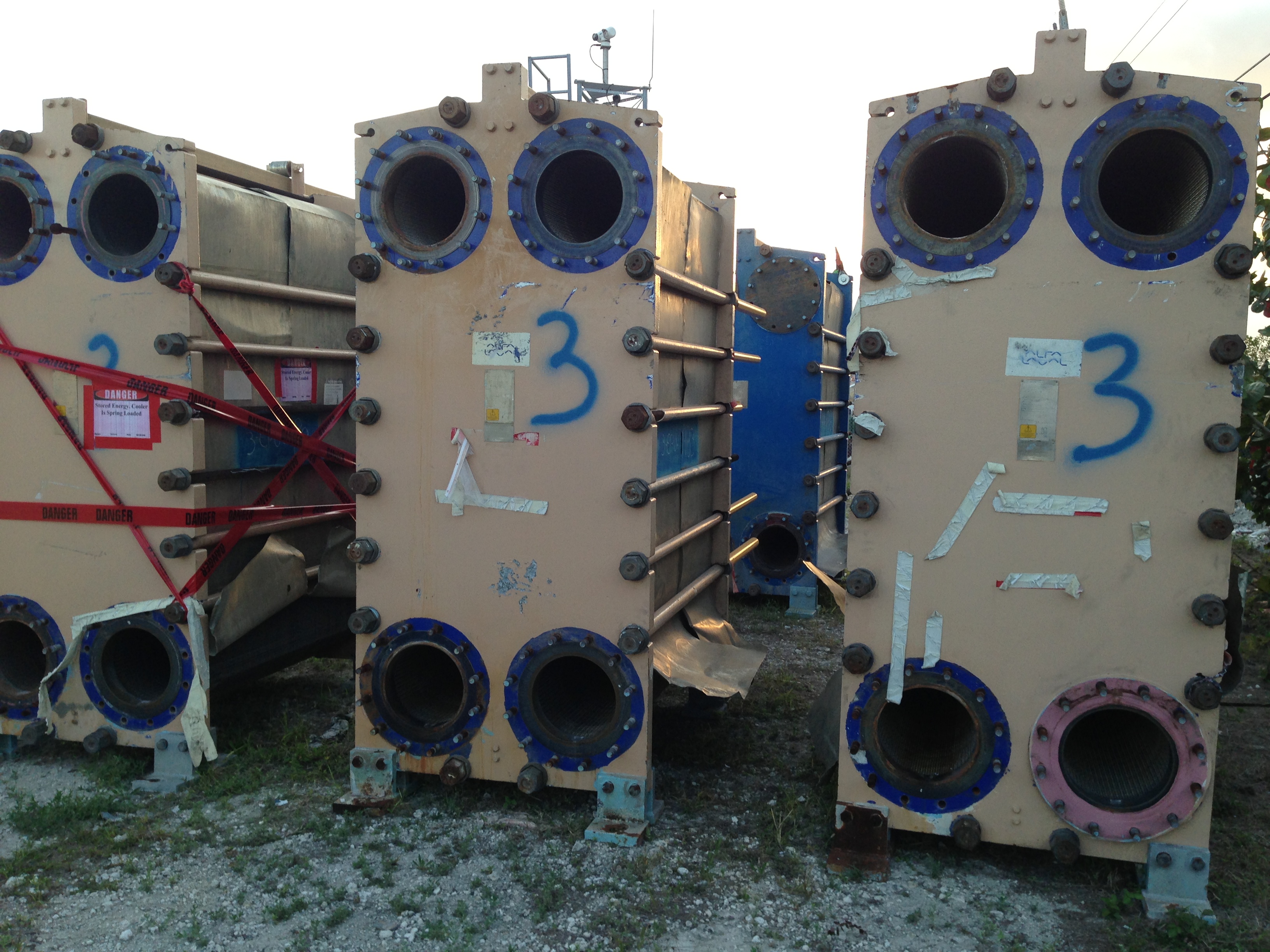 IPP# 221369, 748.8 m² (8,060 ft²)  Titanium Plate and Frame Heat Exchanger For Sale