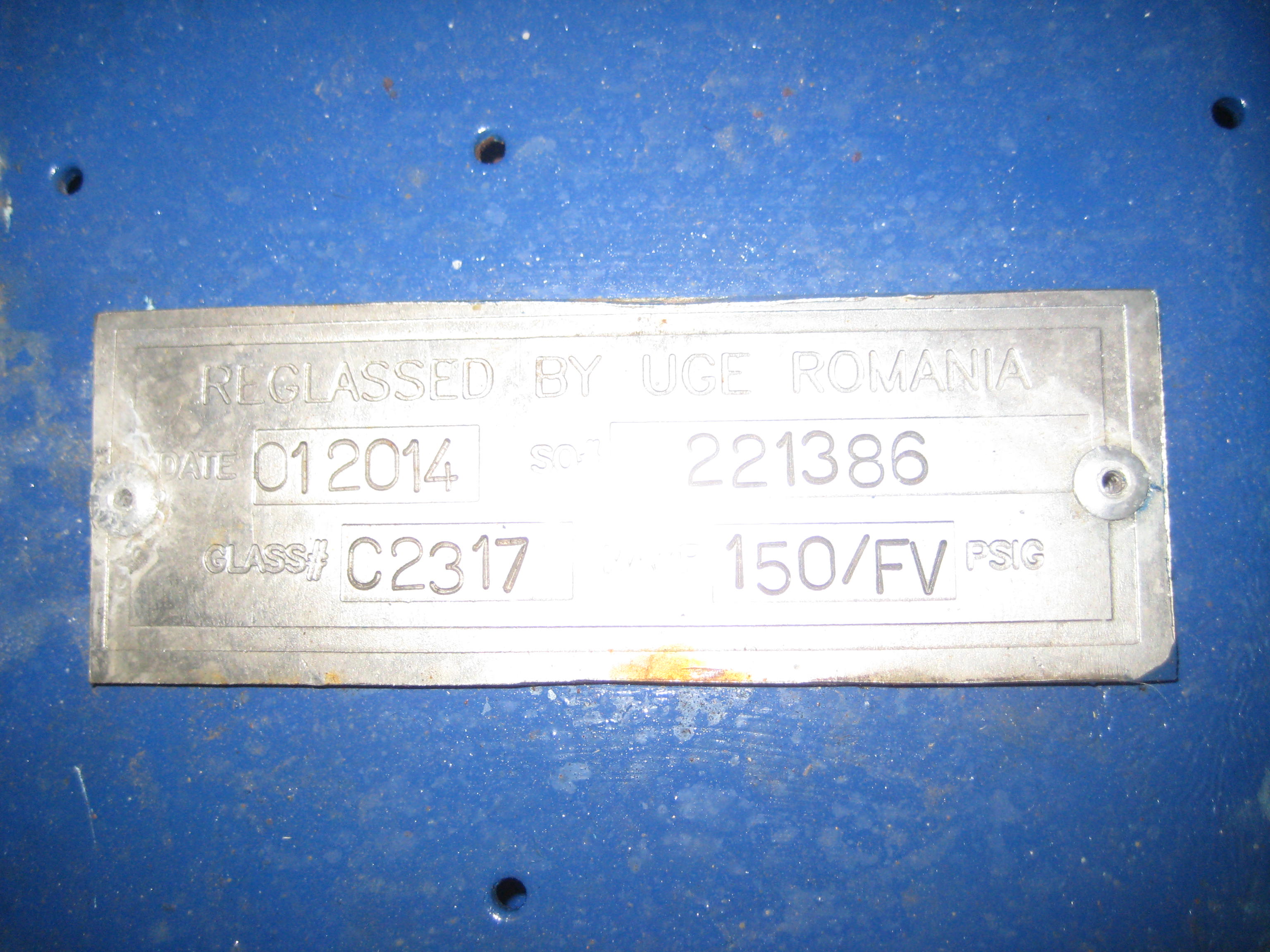 Glasslined Pfaudler GL Receiver Tank - IPP# 221386