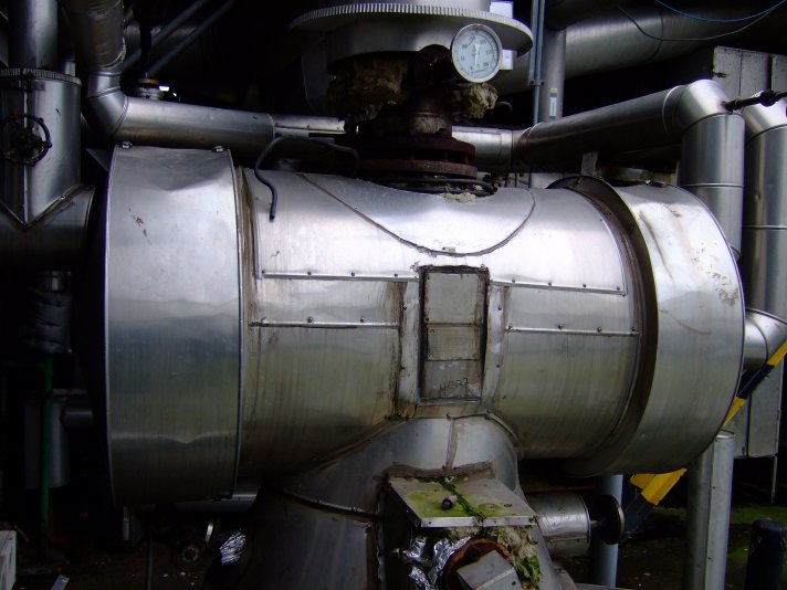 IPP# 221540, 14 m² (150.7 ft²)  Stainless Steel 316 Shell and Tube Heat Exchanger For Sale