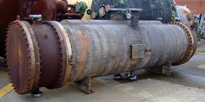 IPP# 221546, 93.4 m² (1,005 ft²)  Stainless Steel 304 Shell and Tube Heat Exchanger For Sale