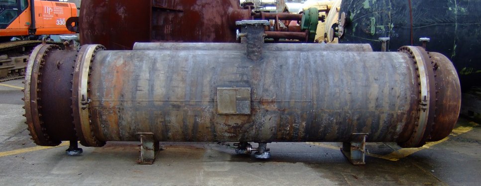 IPP# 221546, 93.4 m² (1,005 ft²)  Stainless Steel 304 Shell and Tube Heat Exchanger For Sale