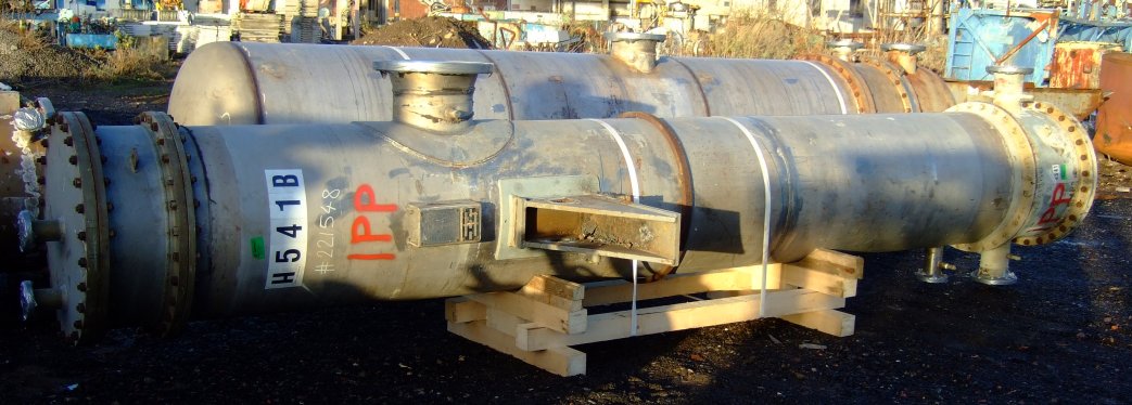 IPP# 221548, 132.2 m² (1,423 ft²)  Stainless Steel Other Shell and Tube Heat Exchanger For Sale