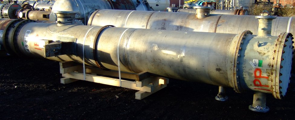 IPP# 221548, 132.2 m² (1,423 ft²)  Stainless Steel Other Shell and Tube Heat Exchanger For Sale