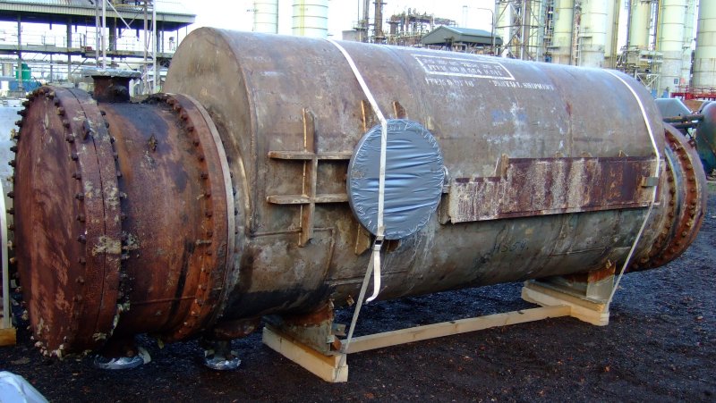 IPP# 221553, 142.6 m² (1,535 ft²)  Stainless Steel 304 Shell and Tube Heat Exchanger For Sale