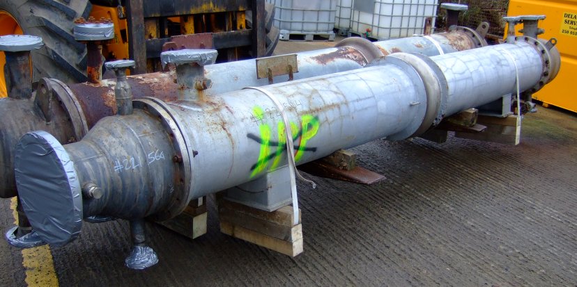 IPP# 221564, 38 m² (409 ft²)  Stainless Steel Other Shell and Tube Heat Exchanger For Sale