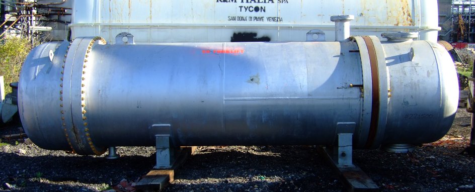 IPP# 221500, 339 m² (3,649 ft²)  Stainless Steel Other Shell and Tube Heat Exchanger For Sale