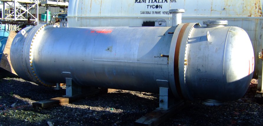 IPP# 221500, 339 m² (3,649 ft²)  Stainless Steel Other Shell and Tube Heat Exchanger For Sale