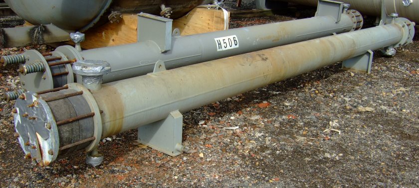 IPP# 221506, 21.9 m² (235.7 ft²)  Graphite Shell and Tube Heat Exchanger For Sale