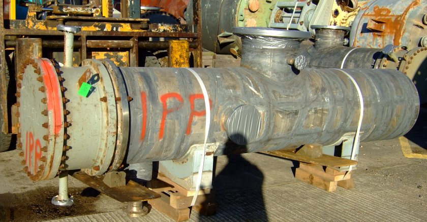 IPP# 221512, 22.5 m² (242.2 ft²)  Stainless Steel 316 Shell and Tube Heat Exchanger For Sale