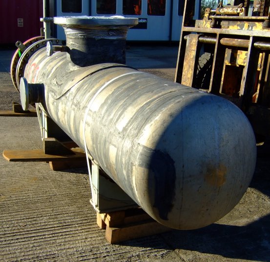 IPP# 221512, 22.5 m² (242.2 ft²)  Stainless Steel 316 Shell and Tube Heat Exchanger For Sale