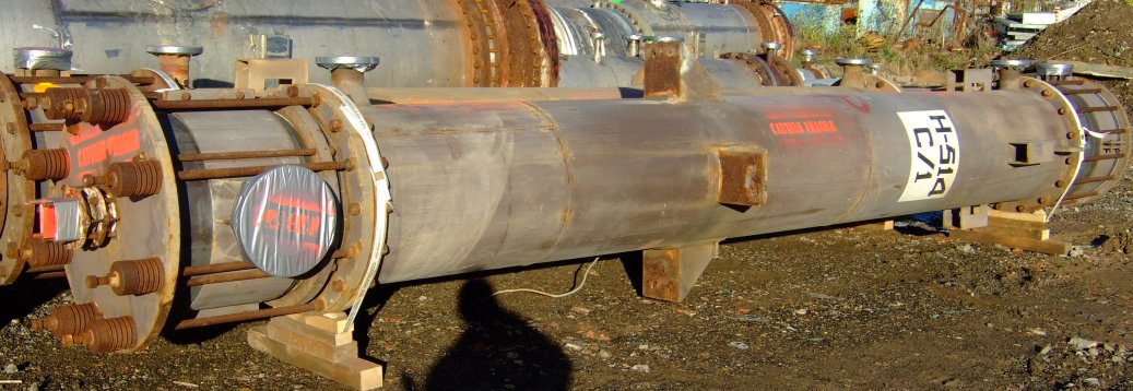 IPP# 221519, 71.7 m² (771.8 ft²)  Graphite Shell and Tube Heat Exchanger For Sale