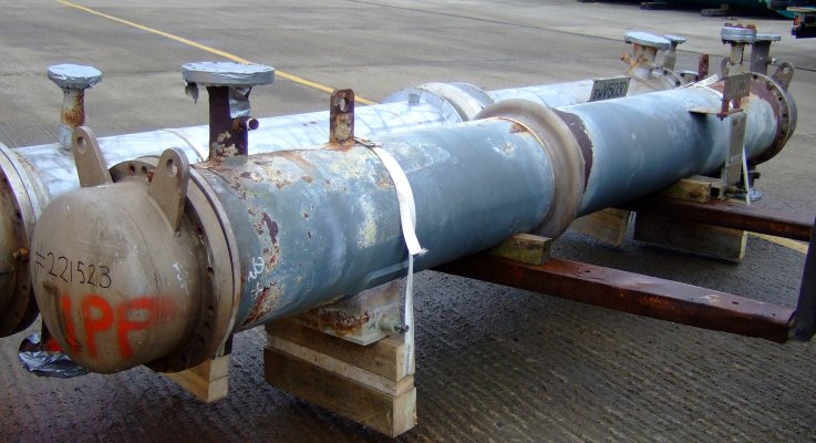 IPP# 221523, 33.2 m² (357.4 ft²)  Stainless Steel Other Shell and Tube Heat Exchanger For Sale