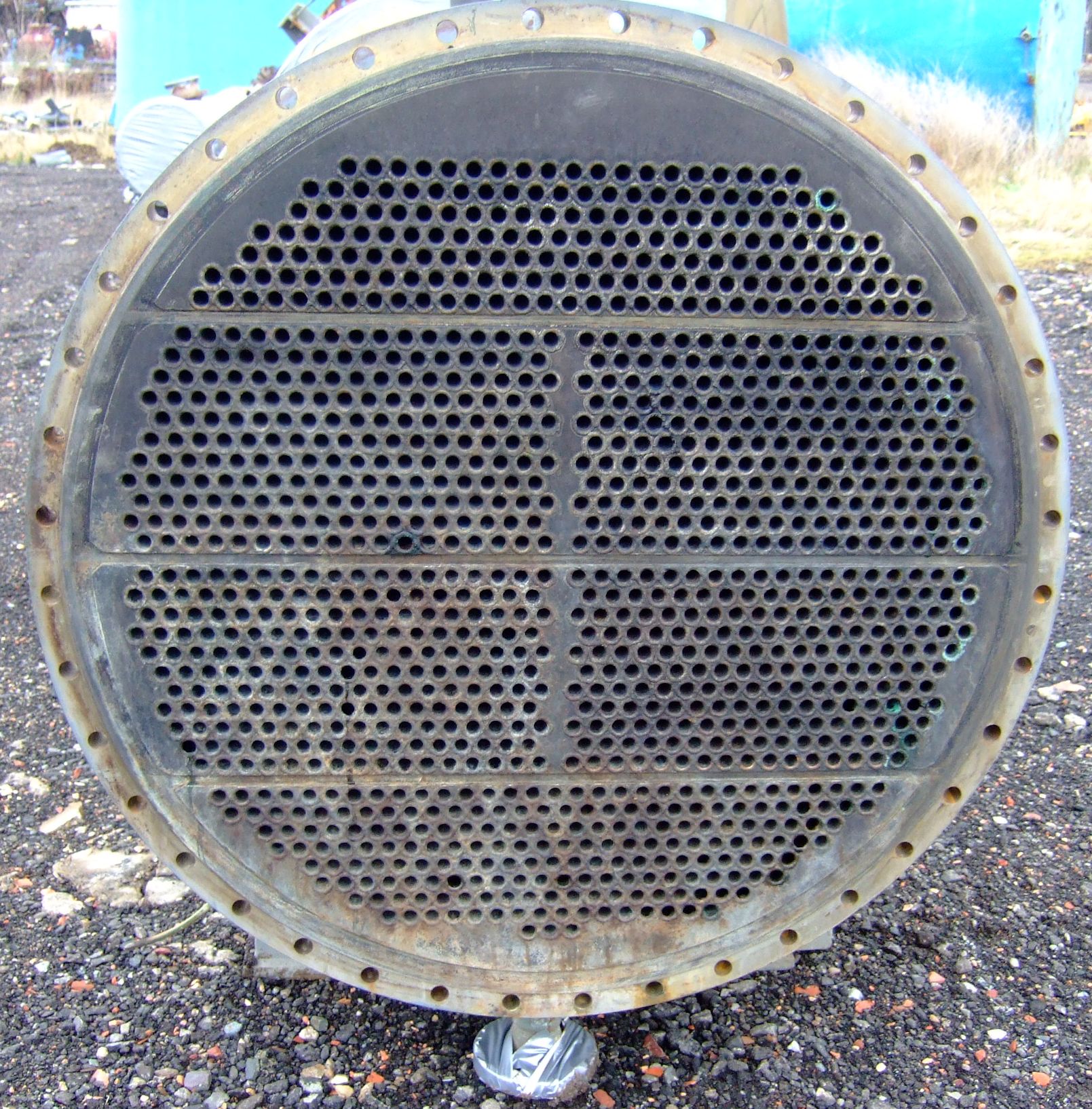 IPP# 221535, 195 m² (2,099 ft²)  Stainless Steel 316 Shell and Tube Heat Exchanger For Sale