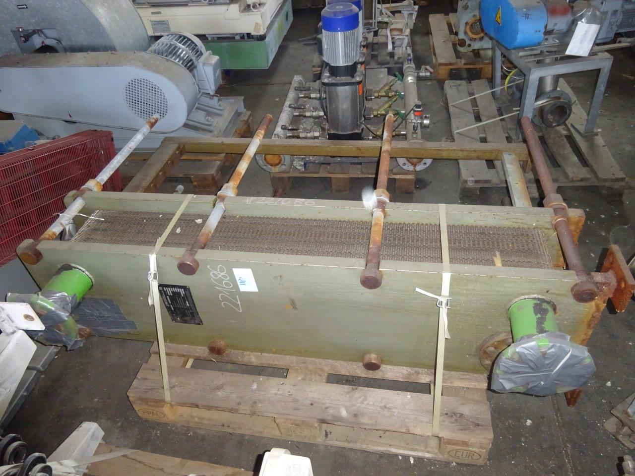 IPP# 221686, 20 m² (215.3 ft²)  Stainless Steel Other Plate and Frame Heat Exchanger For Sale