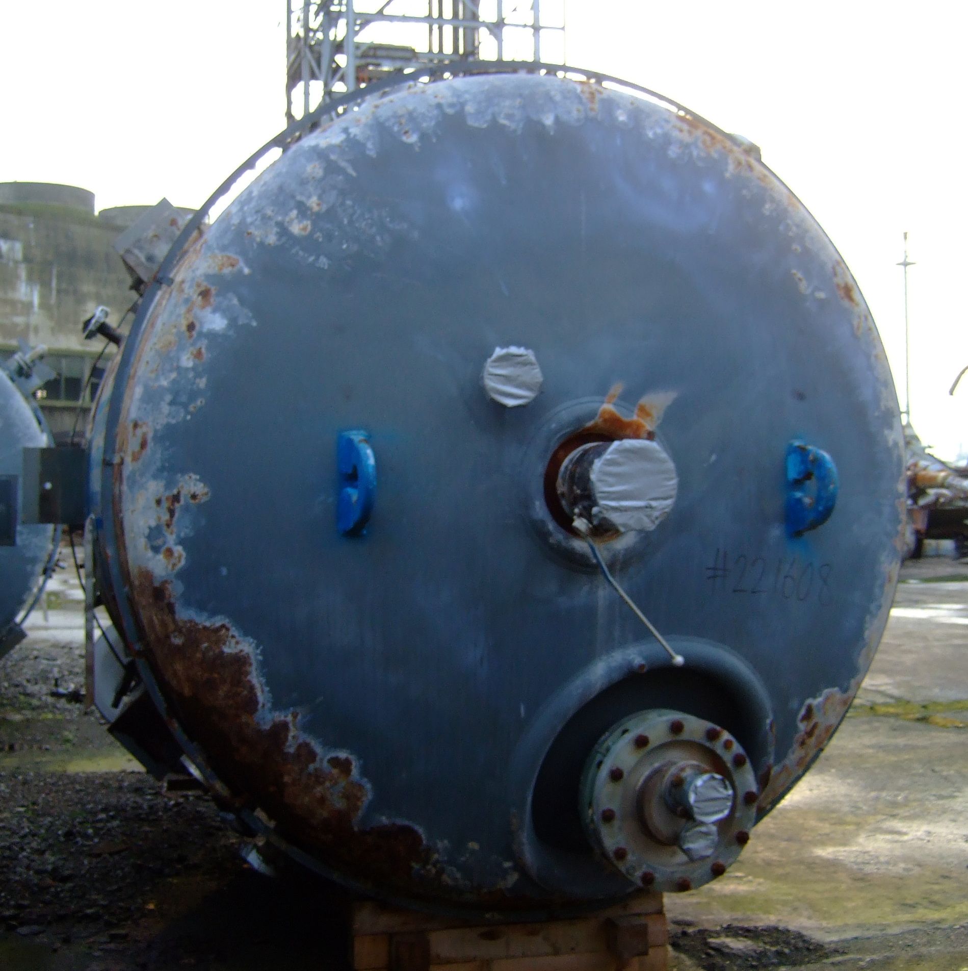 IPP# 221608, 13,330 L (3,521 gallons)  Glasslined Batch-Type Agitated Reactor For Sale