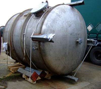 IPP# 221614, 14,860 L (3,926 gallons)  Stainless Steel 304  Tank For Sale