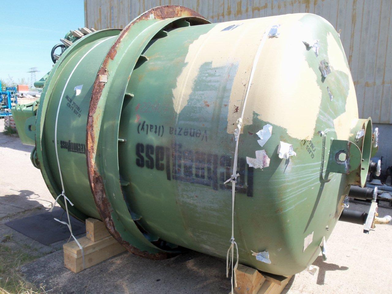 IPP# 221707, 7,590 L (2,005 gallons)  Glasslined Batch-Type Agitated Reactor For Sale