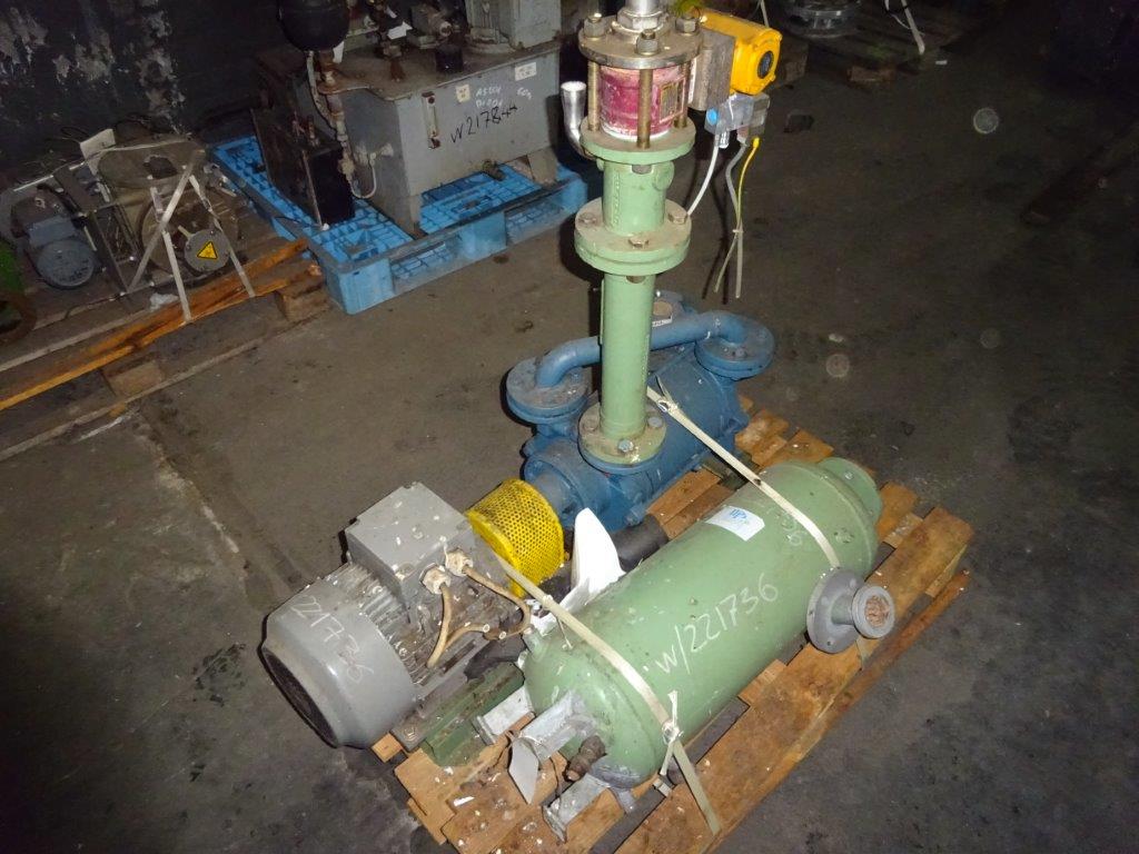 IPP# 221736, 100 m3/h (58.9 CFM)  Carbon Steel  Pump-Vacuum For Sale