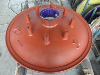 IPP# 221850, 30,283 L (8,000 gallons)  Glasslined Main Cover Glass Lined Parts For Sale