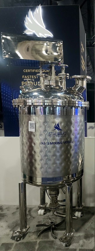 New Stainless Steel 316 Batch-Type Agitated Reactor