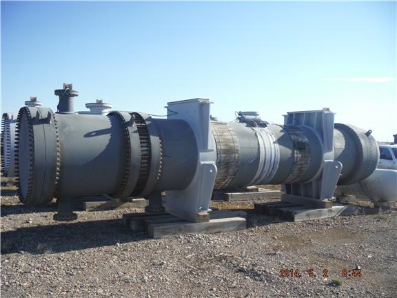 IPP# 222143, 789.6 m² (8,499 ft²) Unused Stainless Steel 316 Shell and Tube Heat Exchanger For Sale