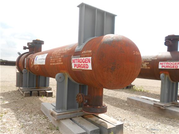 IPP# 222146, 285.6 m² (3,075 ft²) Unused Stainless Steel 321 Shell and Tube Heat Exchanger For Sale