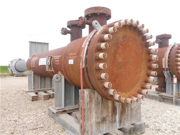 IPP# 222148, 300.9 m² (3,239 ft²) Unused Stainless Steel 321 Shell and Tube Heat Exchanger For Sale