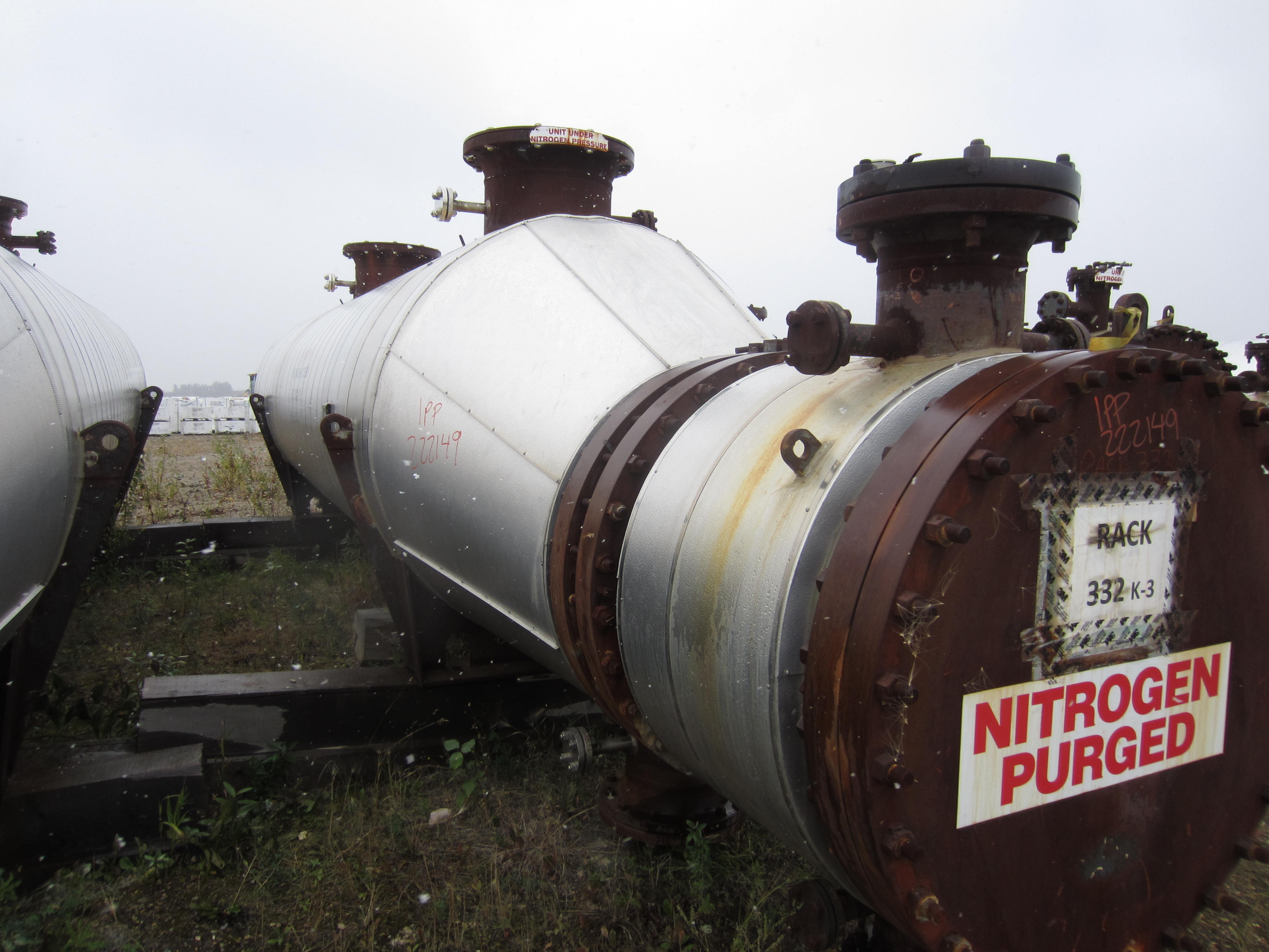 Unused Stainless Steel 316 Clad Shell and Tube Heat Exchanger - IPP# 222149