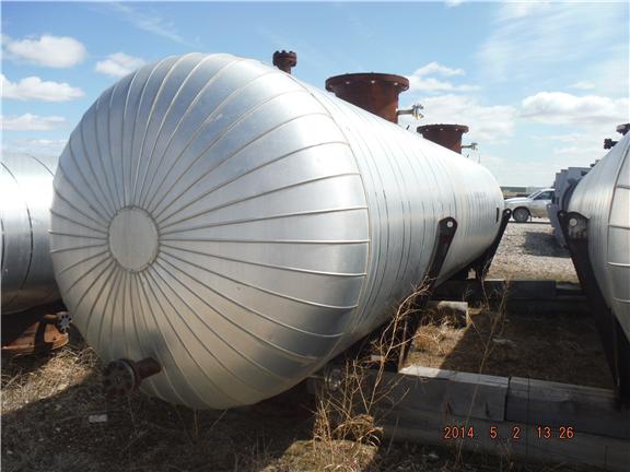 IPP# 222149, 427.5 m² (4,602 ft²) Unused Stainless Steel 316 Shell and Tube Heat Exchanger For Sale