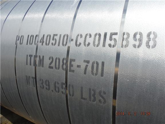 IPP# 222149, 427.5 m² (4,602 ft²) Unused Stainless Steel 316 Shell and Tube Heat Exchanger For Sale