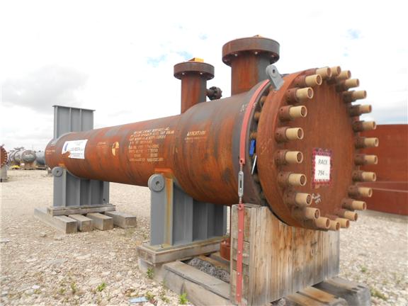 IPP# 222197, 285.6 m² (3,075 ft²) Unused Stainless Steel 321 Shell and Tube Heat Exchanger For Sale