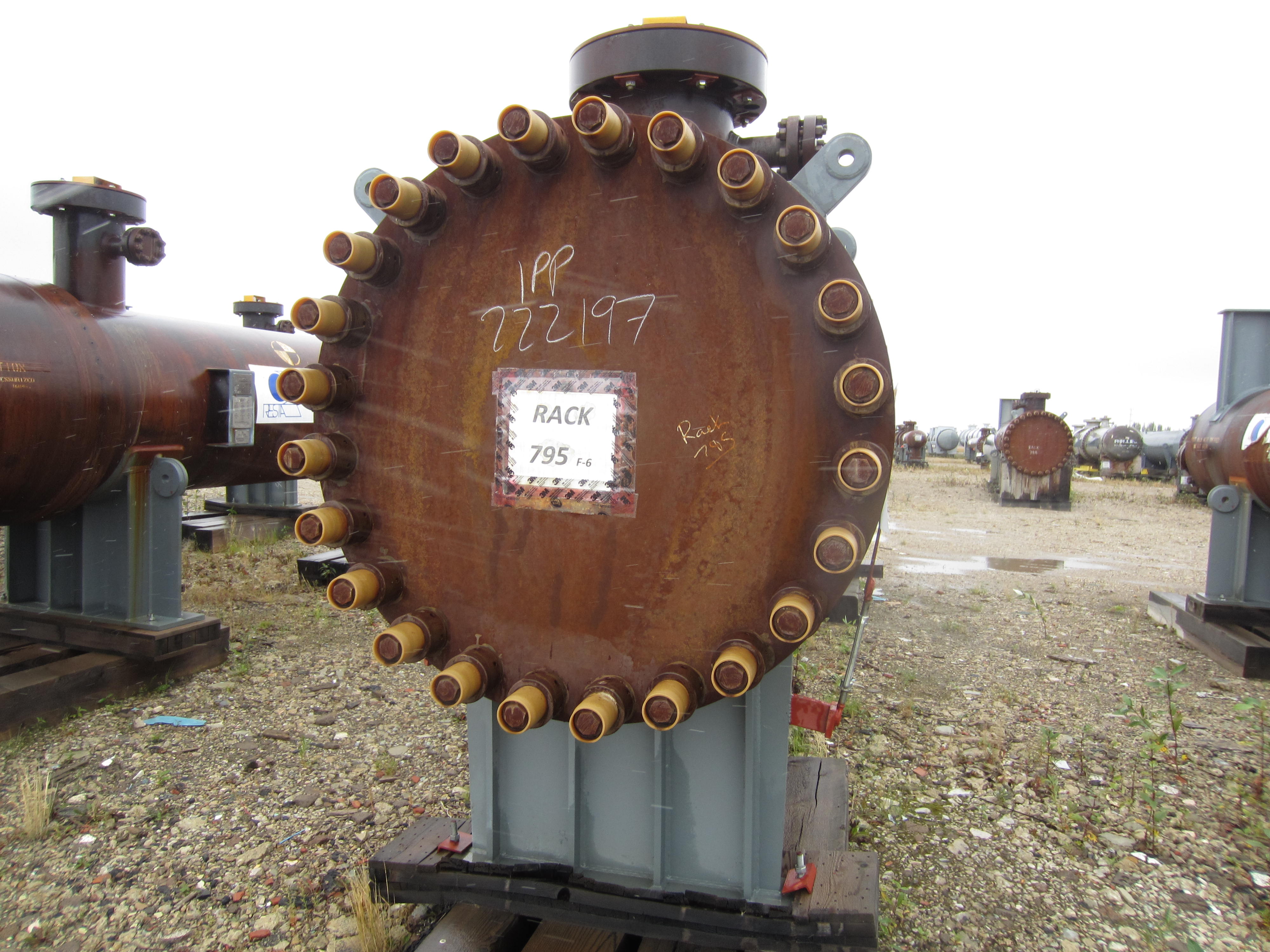 IPP# 222197, 285.6 m² (3,075 ft²) Unused Stainless Steel 321 Shell and Tube Heat Exchanger For Sale