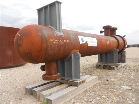 IPP# 222197, 285.6 m² (3,075 ft²) Unused Stainless Steel 321 Shell and Tube Heat Exchanger For Sale