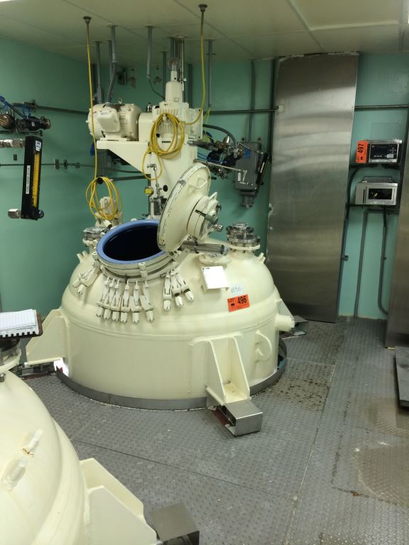  Batch-Type Agitated Reactor 2,850 L (750 gallons) Glasslined For Sale - IPP# 222100