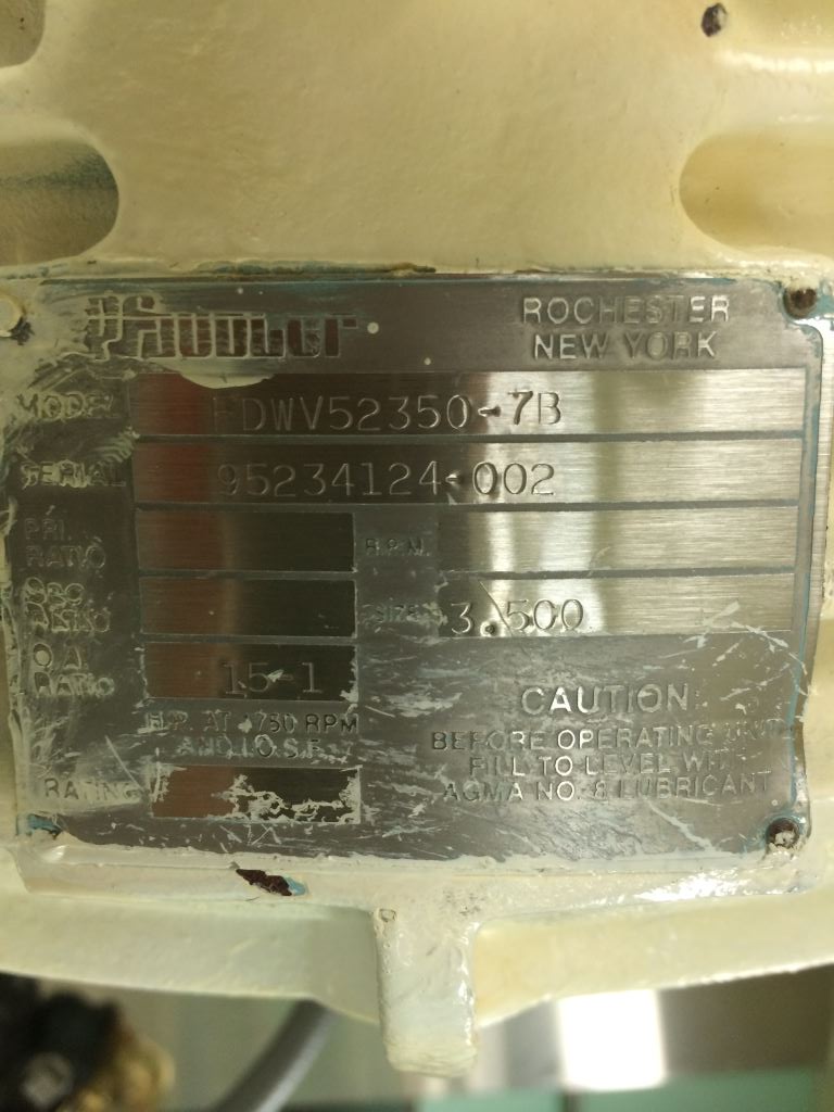  Batch-Type Agitated Reactor 2,850 L (750 gallons) Glasslined For Sale - IPP# 222100