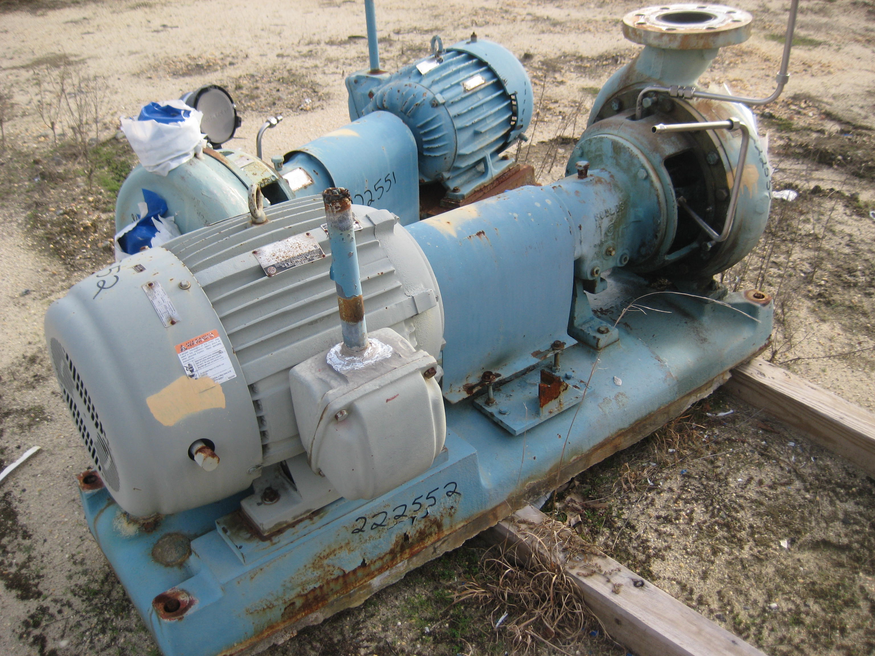 IPP# 222552, 340.7 m3/h (1,500 GPM)  Duplex Centrifugal Pump For Sale