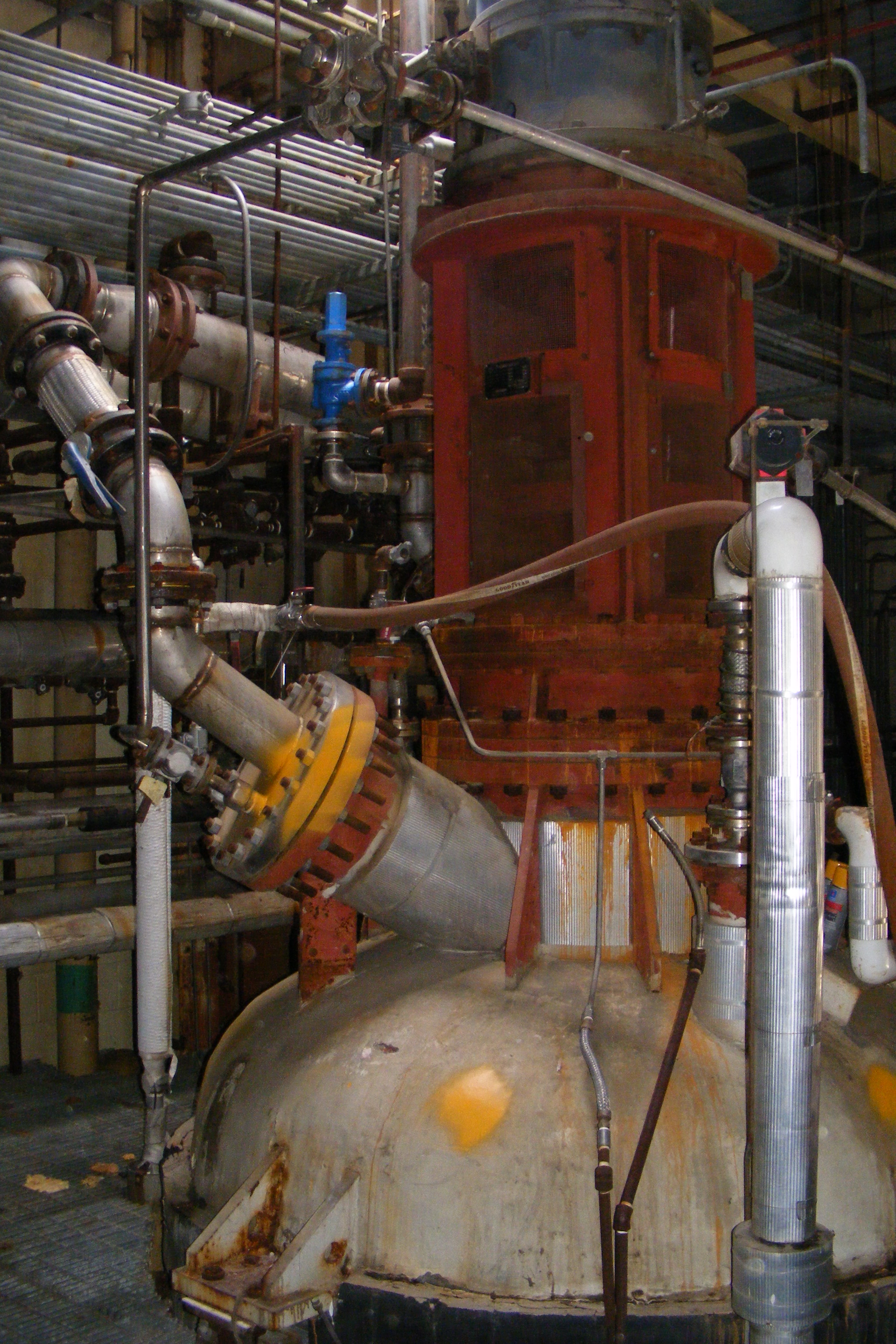 IPP# 222564, 5,678 L (1,500 gallons)  Stainless Steel 316 Batch-Type Agitated Reactor For Sale