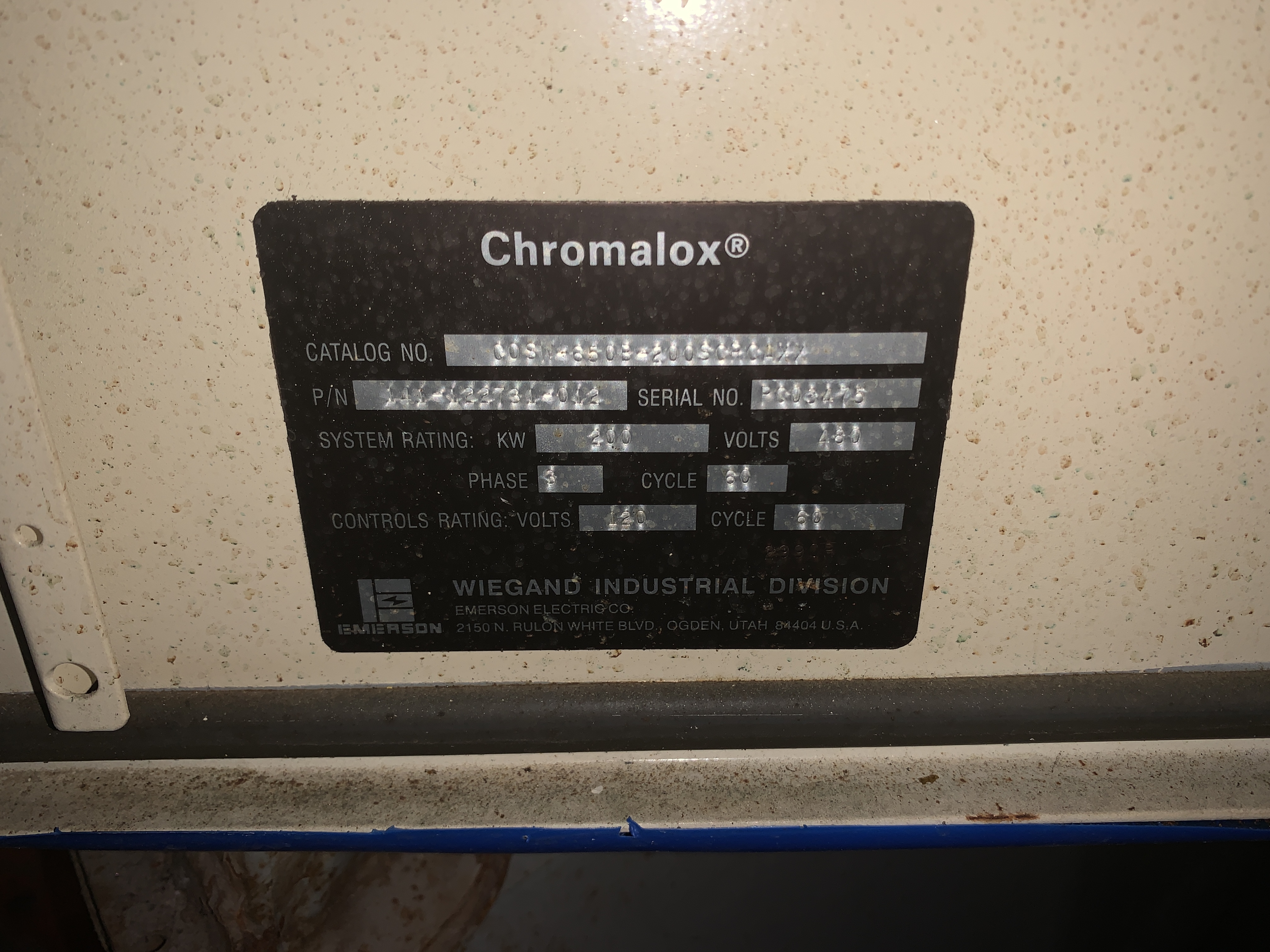 Chromalox Hot Oil Boiler - IPP# 222584