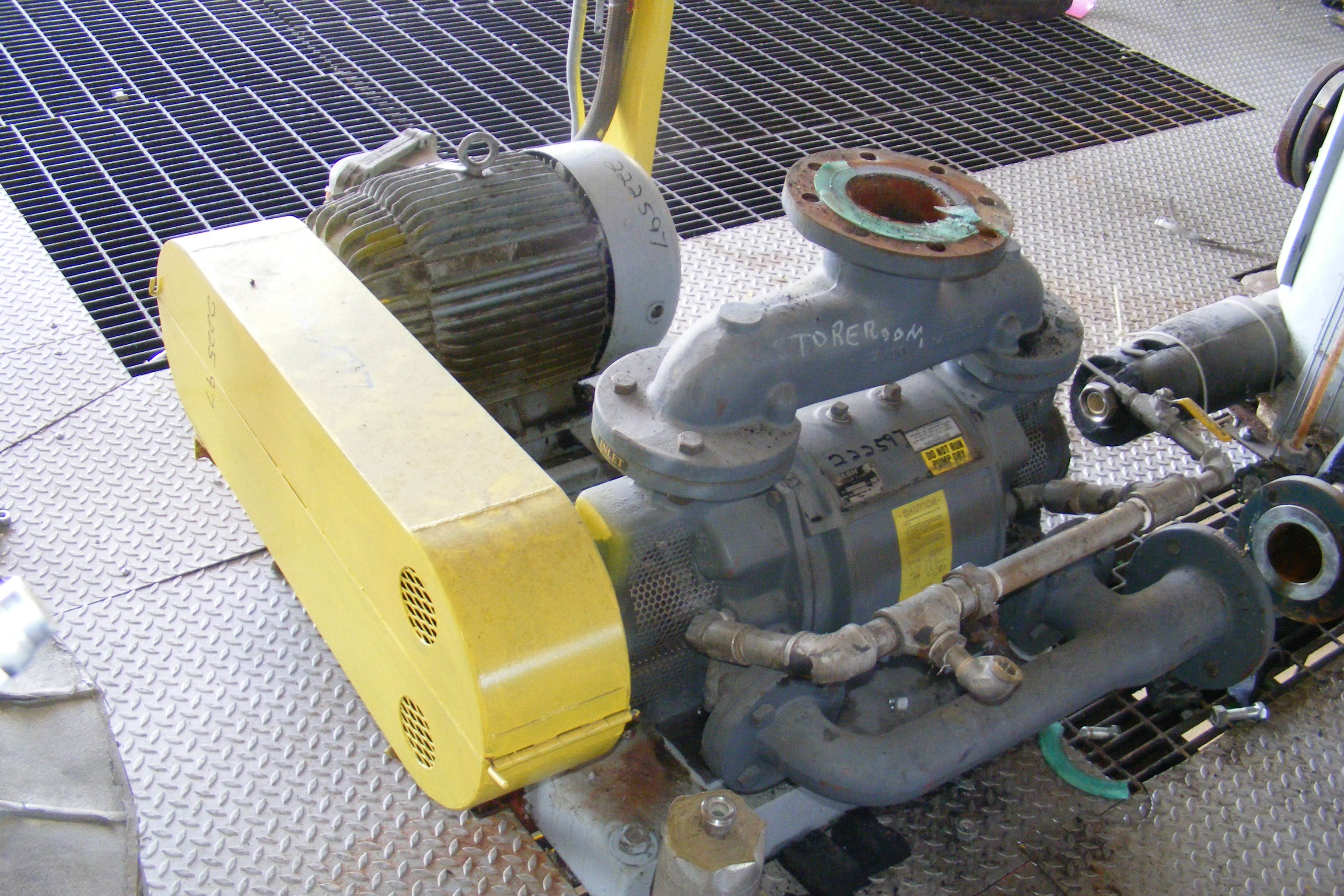 IPP# 222597, 509.7 m3/h (300 CFM)  Carbon Steel  Pump-Vacuum For Sale