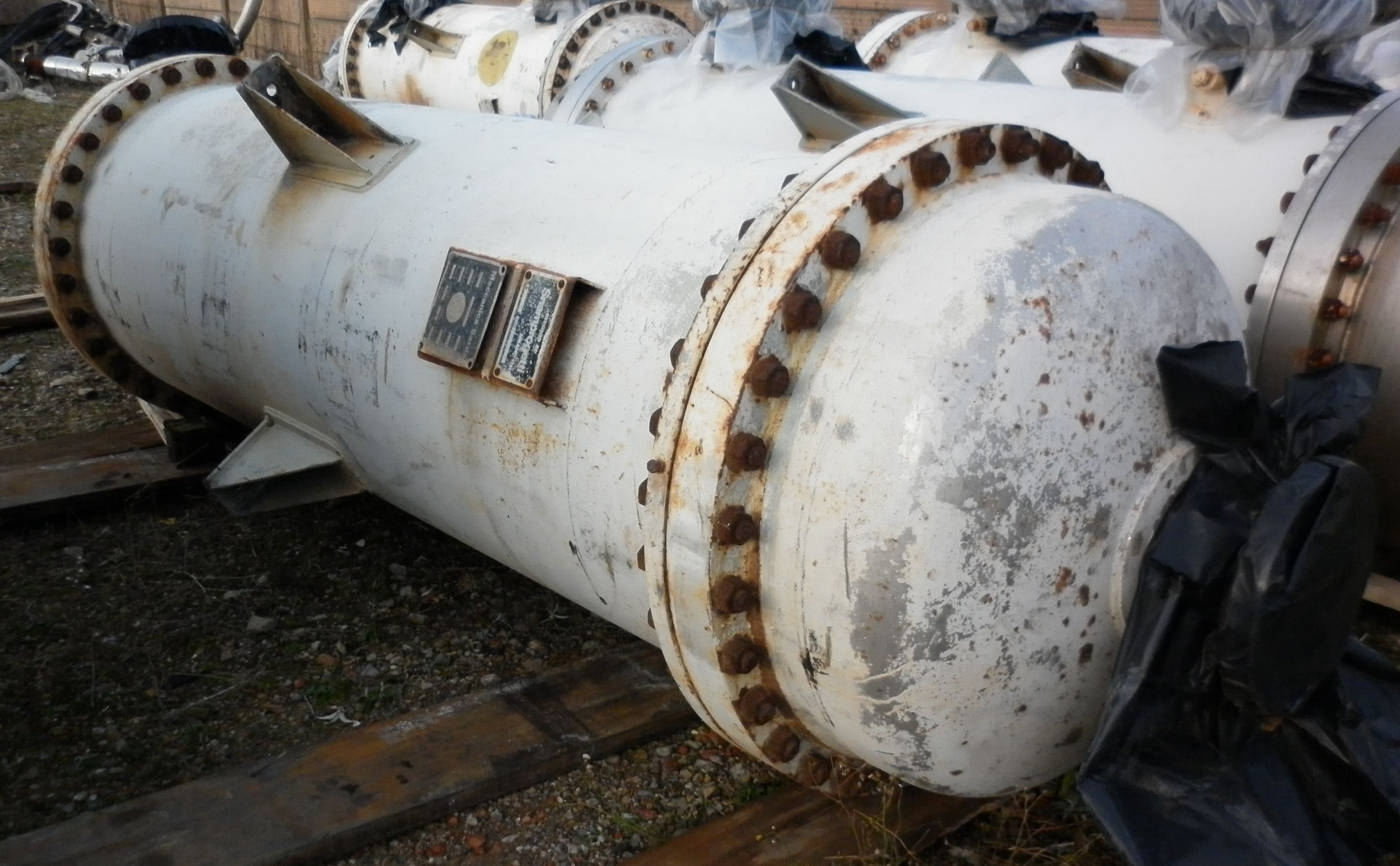 IPP# 222667, 98.5 m² (1,060 ft²)  Stainless Steel 316 Shell and Tube Heat Exchanger For Sale