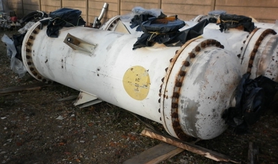 IPP# 222665, 98.5 m² (1,060 ft²)  Stainless Steel 316 Shell and Tube Heat Exchanger For Sale