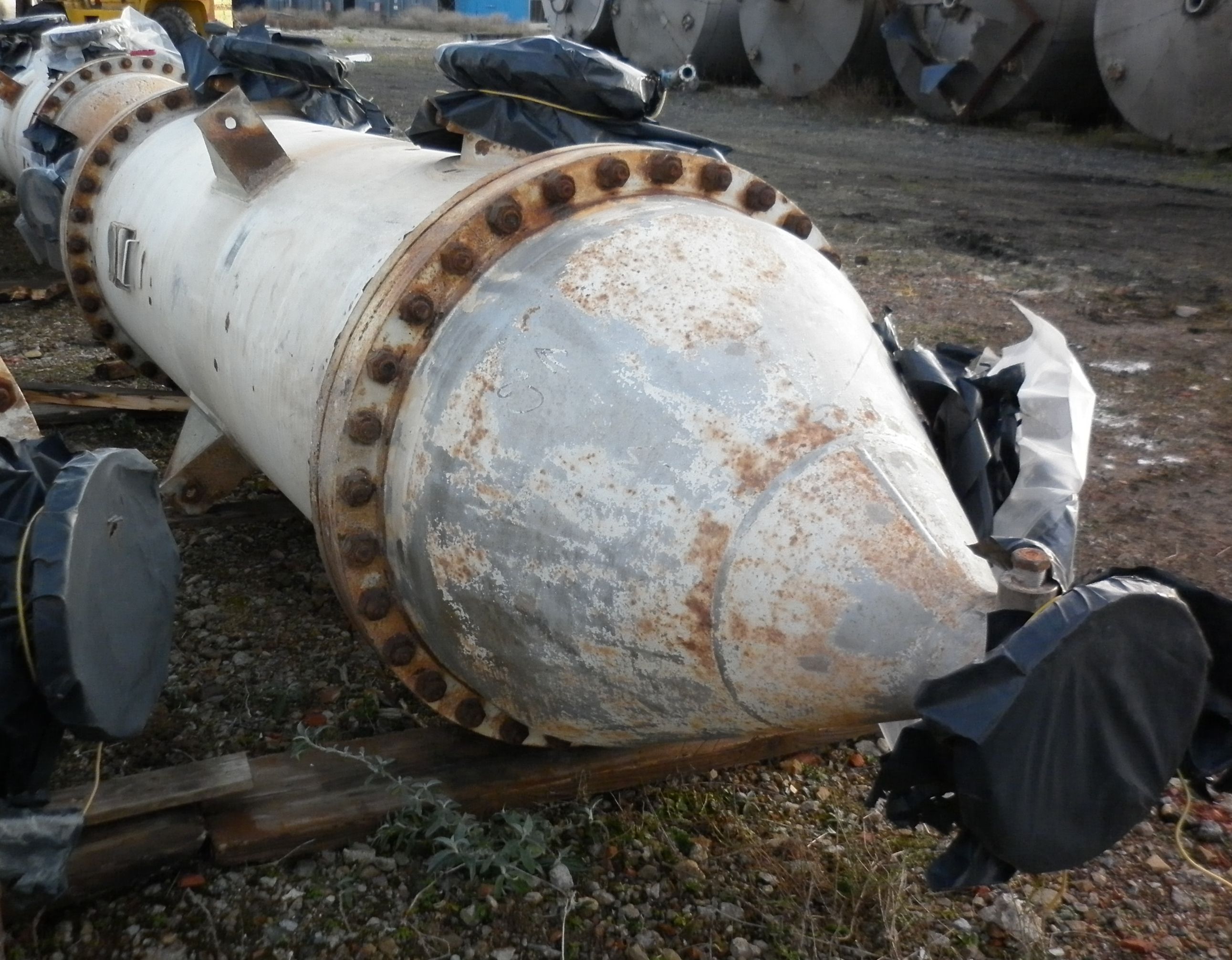 IPP# 222665, 98.5 m² (1,060 ft²)  Stainless Steel 316 Shell and Tube Heat Exchanger For Sale