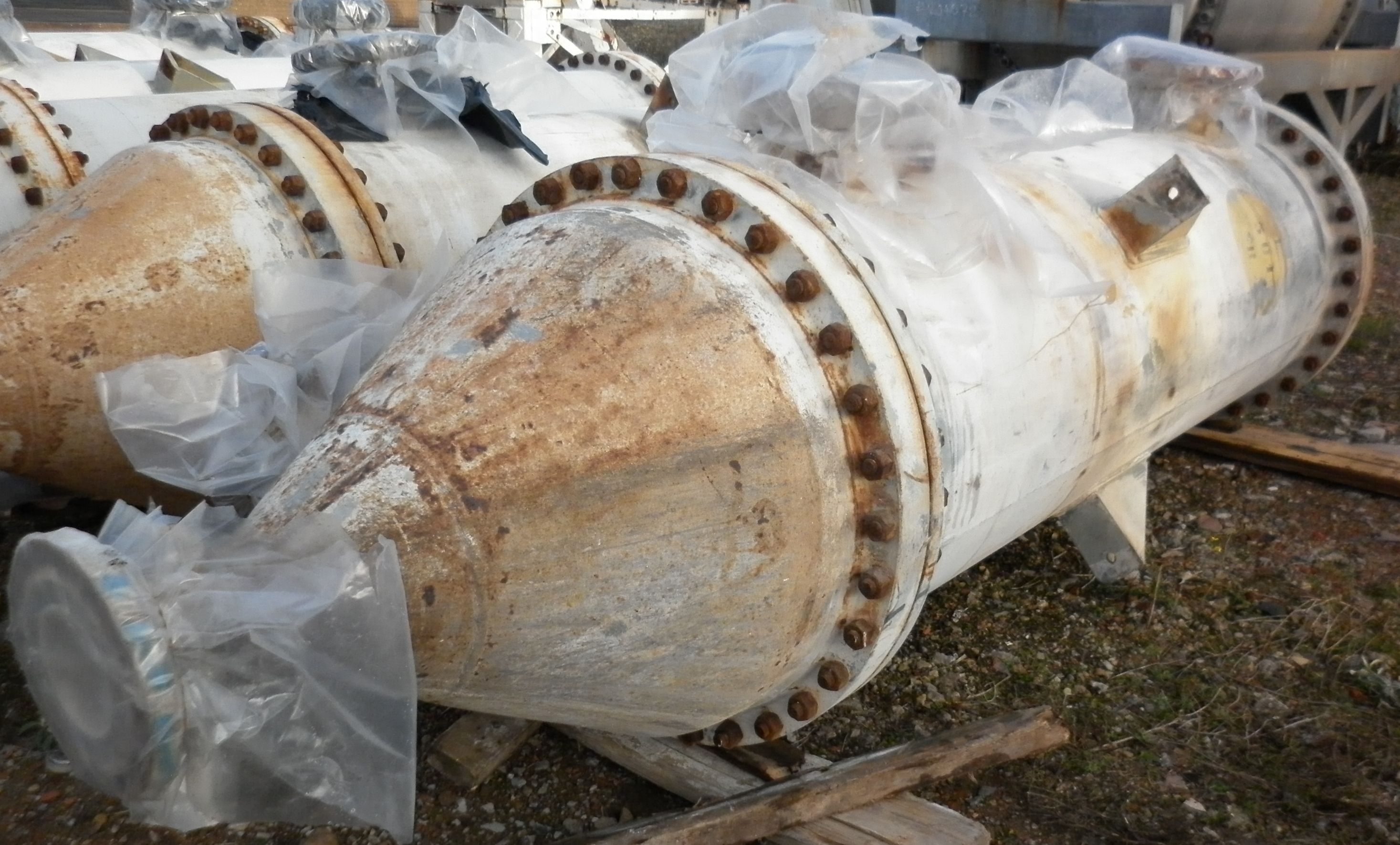 IPP# 222669, 98.5 m² (1,060 ft²)  Stainless Steel 316 Shell and Tube Heat Exchanger For Sale