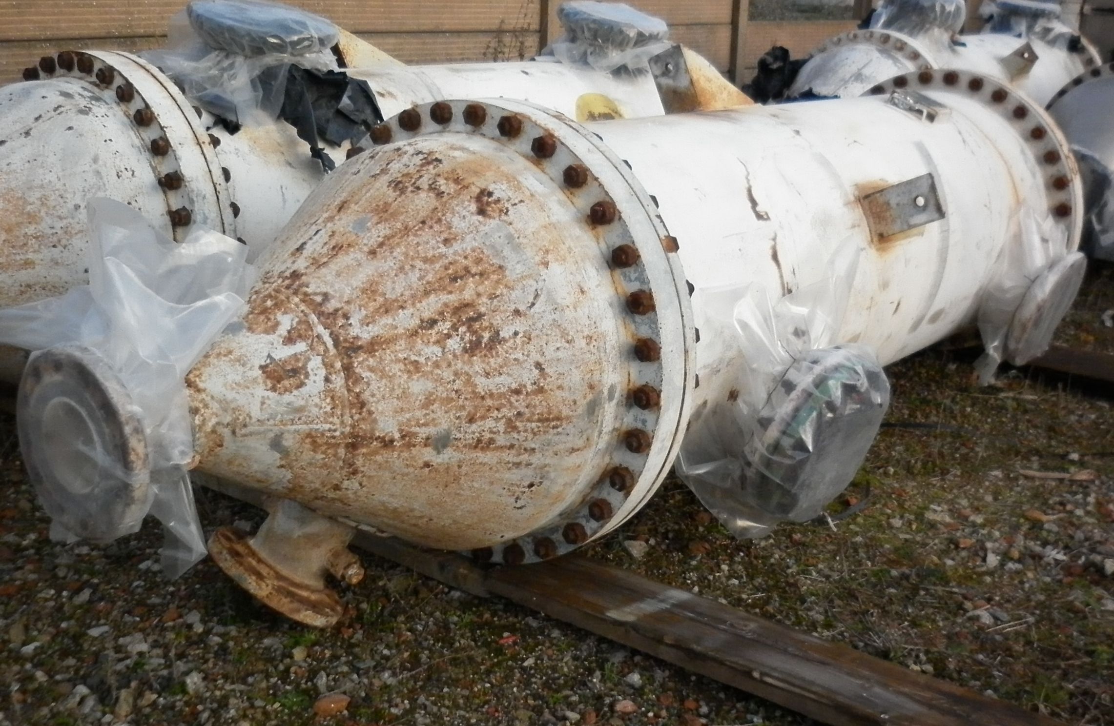 IPP# 222671, 98.5 m² (1,060 ft²)  Stainless Steel 316 Shell and Tube Heat Exchanger For Sale