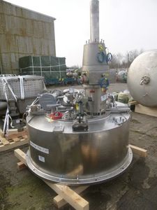 IPP# 222623, 1,250 mm (49.2 in)  Stainless Steel 316 Manual Discharge-Top Centrifuge-Basket For Sale