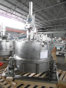 IPP# 222623, 1,250 mm (49.2 in)  Stainless Steel 316 Manual Discharge-Top Centrifuge-Basket For Sale