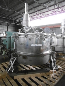  Stainless Steel 316 Manual Discharge-Top Centrifuge-Basket