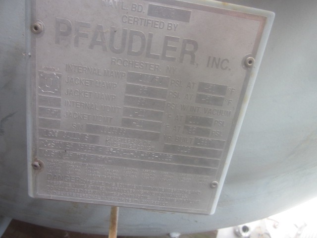 IPP# 222947, 4,921 L (1,300 gallons) Unused Glasslined  Tank For Sale