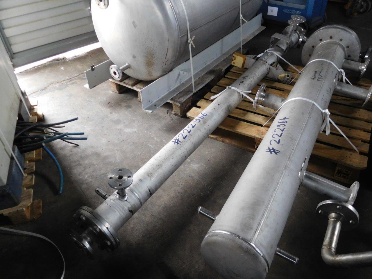 IPP# 222966, 2.5 m² (26.9 ft²)  Stainless Steel Other Shell and Tube Heat Exchanger For Sale