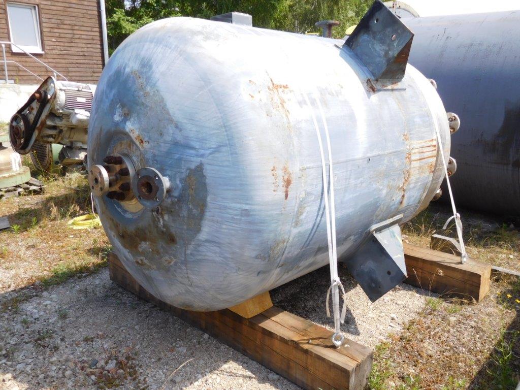  Hydrogenation Reactor 3,000 L (795 gallons) Stainless Steel Austenitic For Sale - IPP# 222983